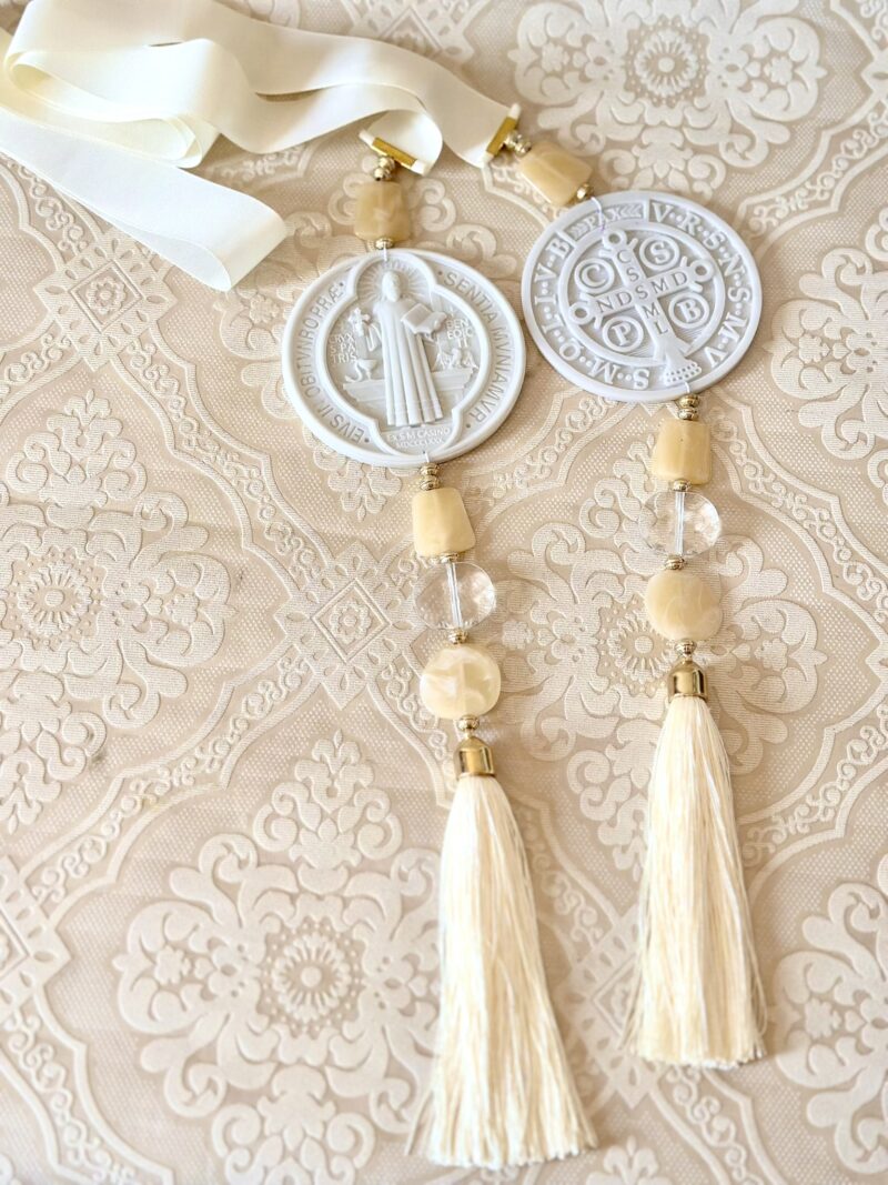 Escapulário de porta medalha resina especial