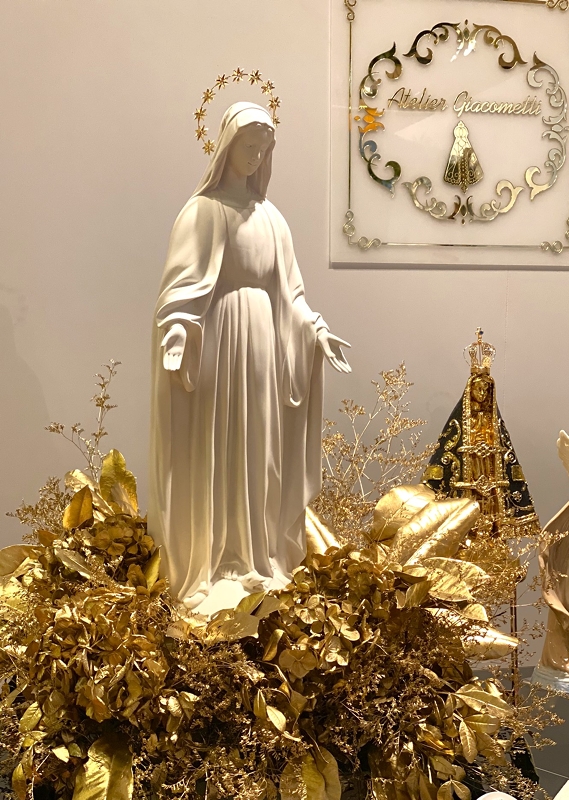 Nossa Senhora das Graças 60cm em Pó de Mármore