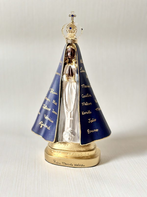 Nossa Senhora Aparecida 30cm pintura nomes