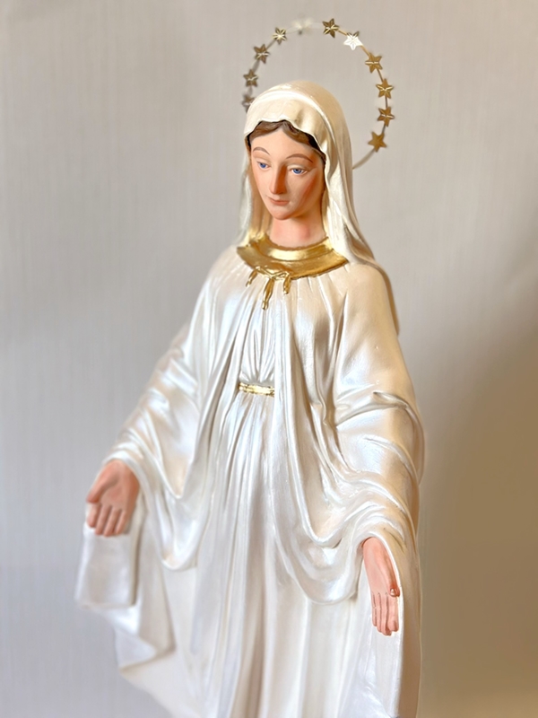 Nossa Senhora das Graças com 60cm perolada