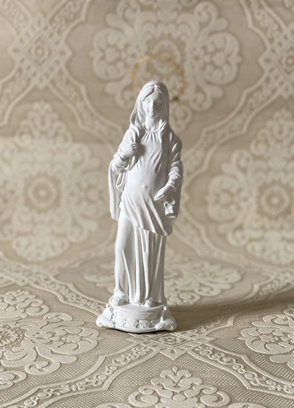 Nossa Senhora Grávida 20cm branca