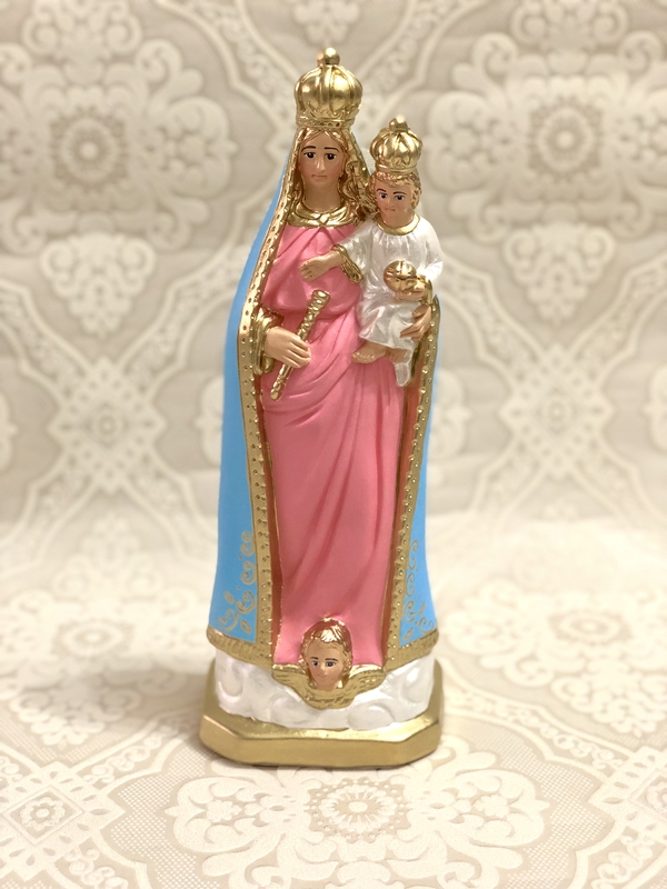 Nossa Senhora da Penha com 30cm em pintura