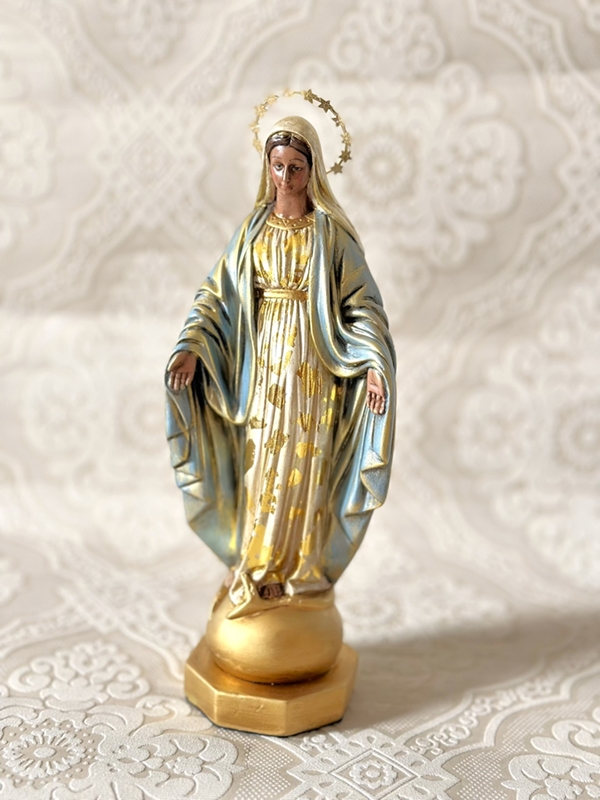 Nossa Senhora das Graças 25cm envelhecida