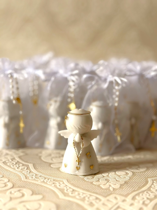 Anjinhos menina 7,5cm resina