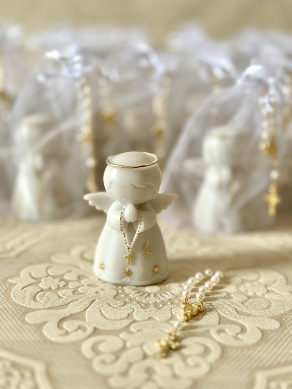 Anjinhos menino 7,5cm resina