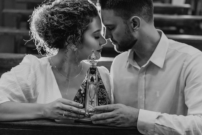 Nossa Senhora Aparecida 25cm desenhos