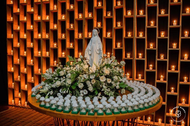 Nossa Senhora das Graças 60cm branca