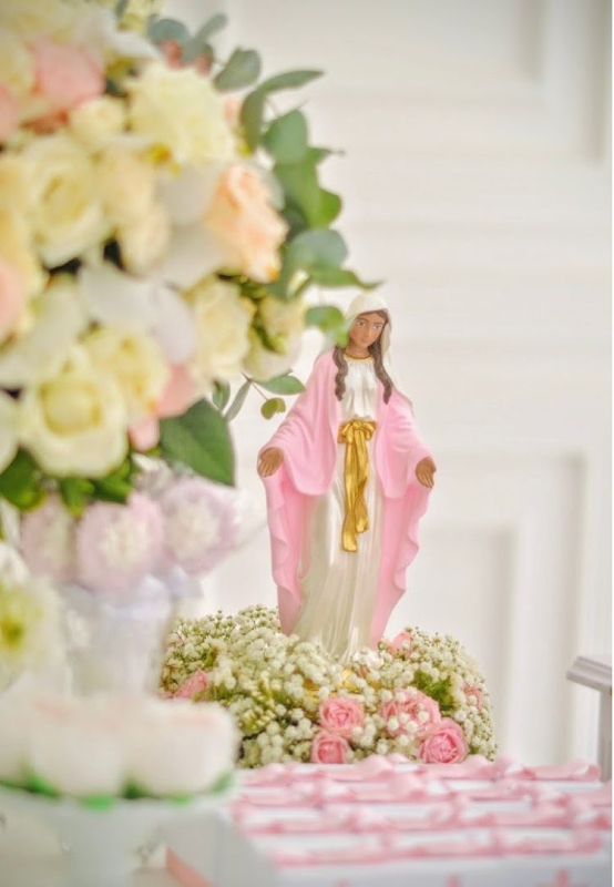 Nossa Senhora das Graças 30cm pintura