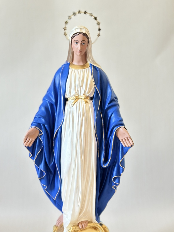Nossa Senhora das Graças com 40cm azul mar