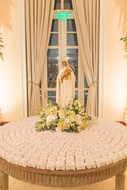 Santa Terezinha 60cm pintura